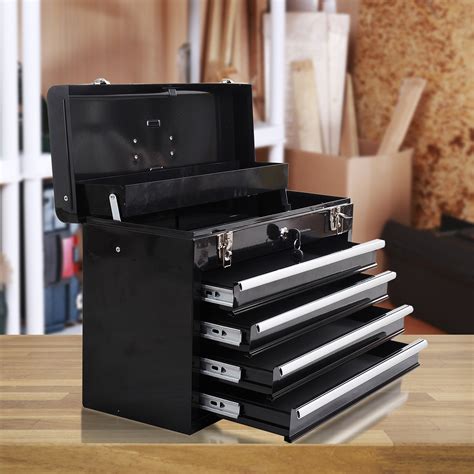 portable tool boxes with drawers primary tool box material steel|4 drawer portable tool chest.